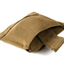 Compressed brown dump pouch