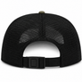 Back of cap showcasing adjustable strap and click device for custom fits.