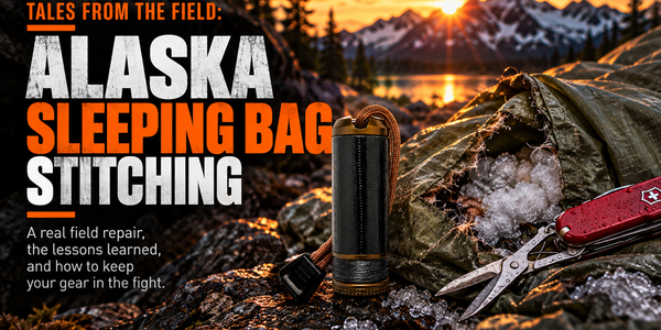 Tales from the Field: Alaska Sleeping Bag Stitching by Kevin Esetla