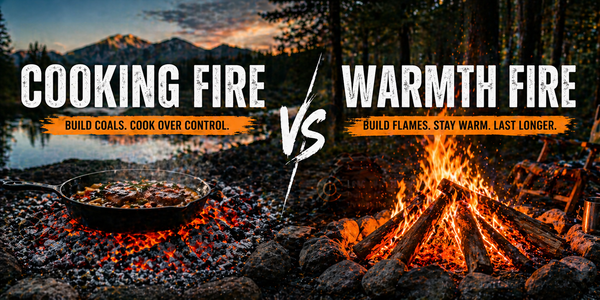 Cooking Fire vs Warmth Fire