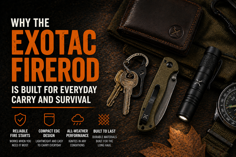 Why the Exotac FireROD v2 Is Built for Everyday Carry and Survival