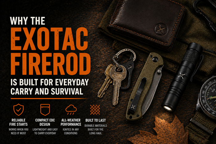 Why the Exotac FireROD v2 Is Built for Everyday Carry and Survival