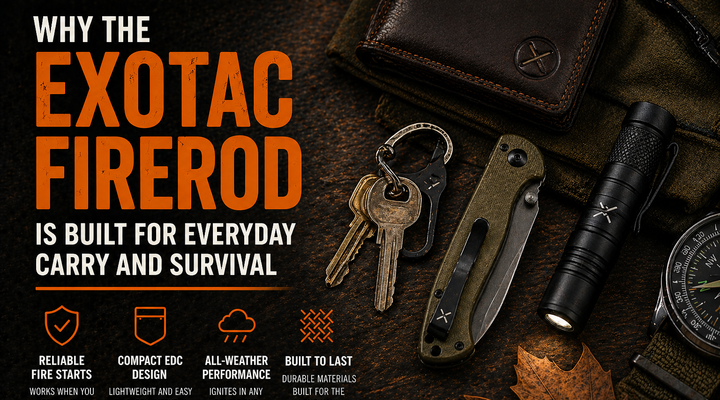 Why the Exotac FireROD v2 Is Built for Everyday Carry and Survival