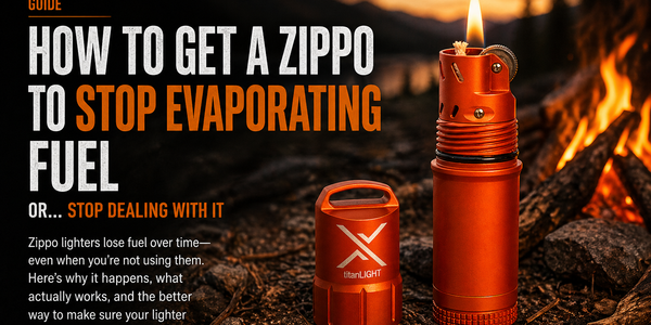 How to Get a Zippo to Stop Evaporating Fuel
