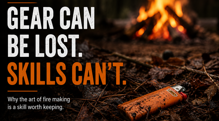 Gear Can Be Lost. Skills Can't.