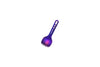 Short titanium spork anodized purple