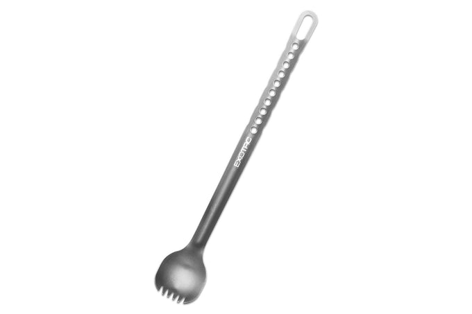 Long titanium spork 