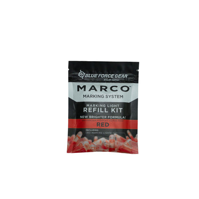 Red Marco Marking Light Refill Kit packaging on a white background