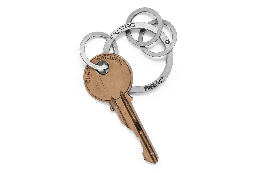 FREEKey System - Press to Open Key Ring – Exotac